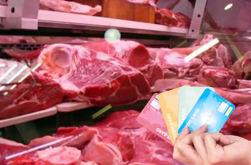 La carne, en cuotas y con tarjeta de crédito: así vende sus productos un local de Granadero Baigorria