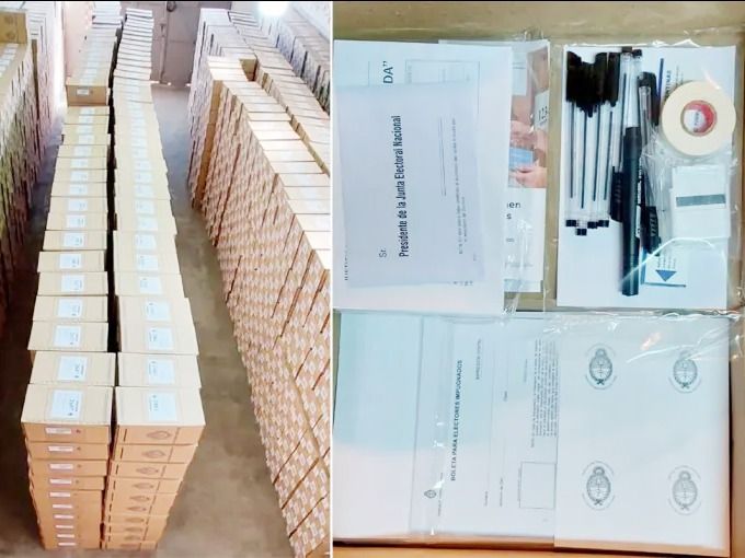 Legislativas 2025: comenzó la distribución de urnas en Entre Ríos
