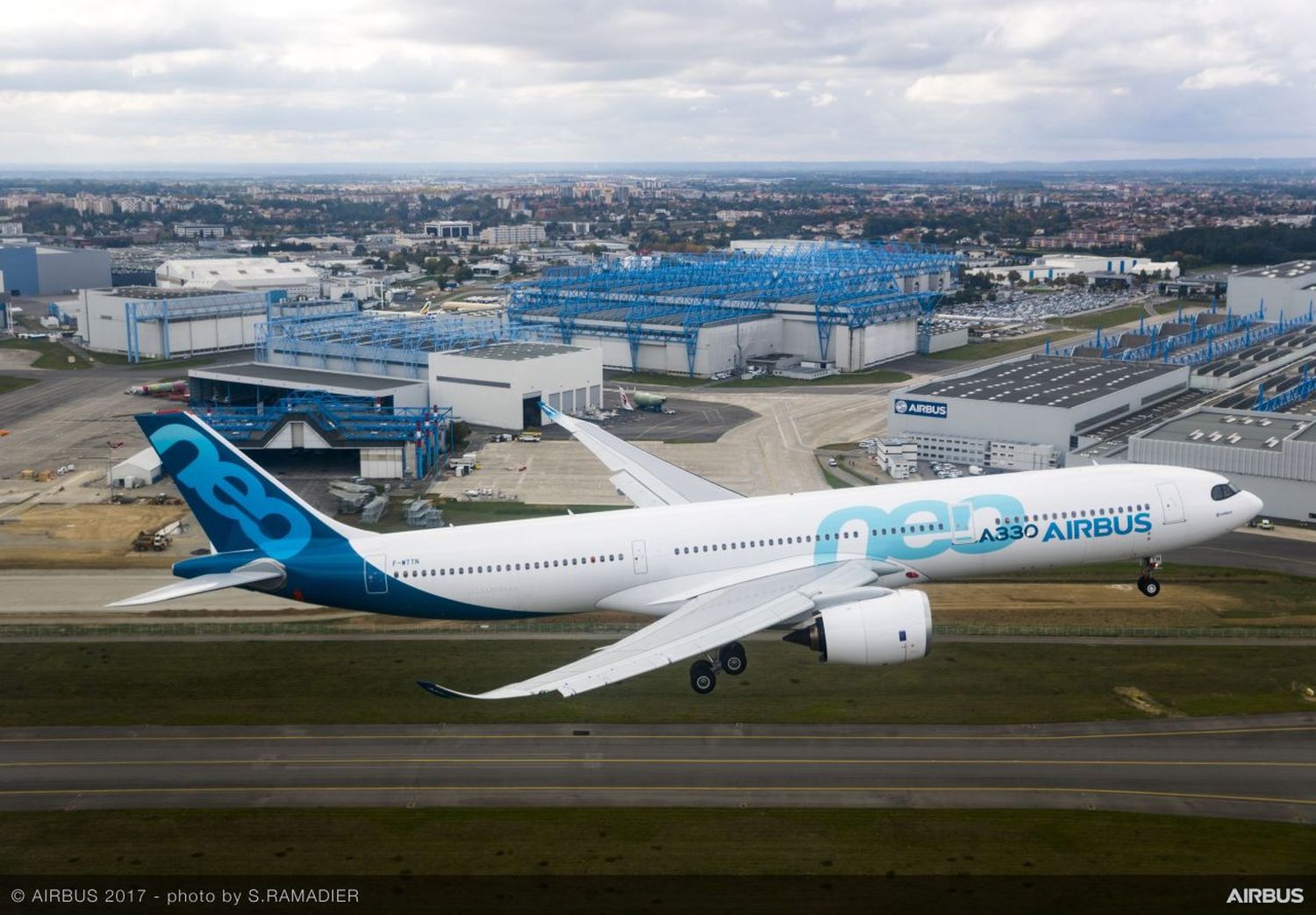 EASA certificó el Airbus A330-900neo con un mayor peso de despegue