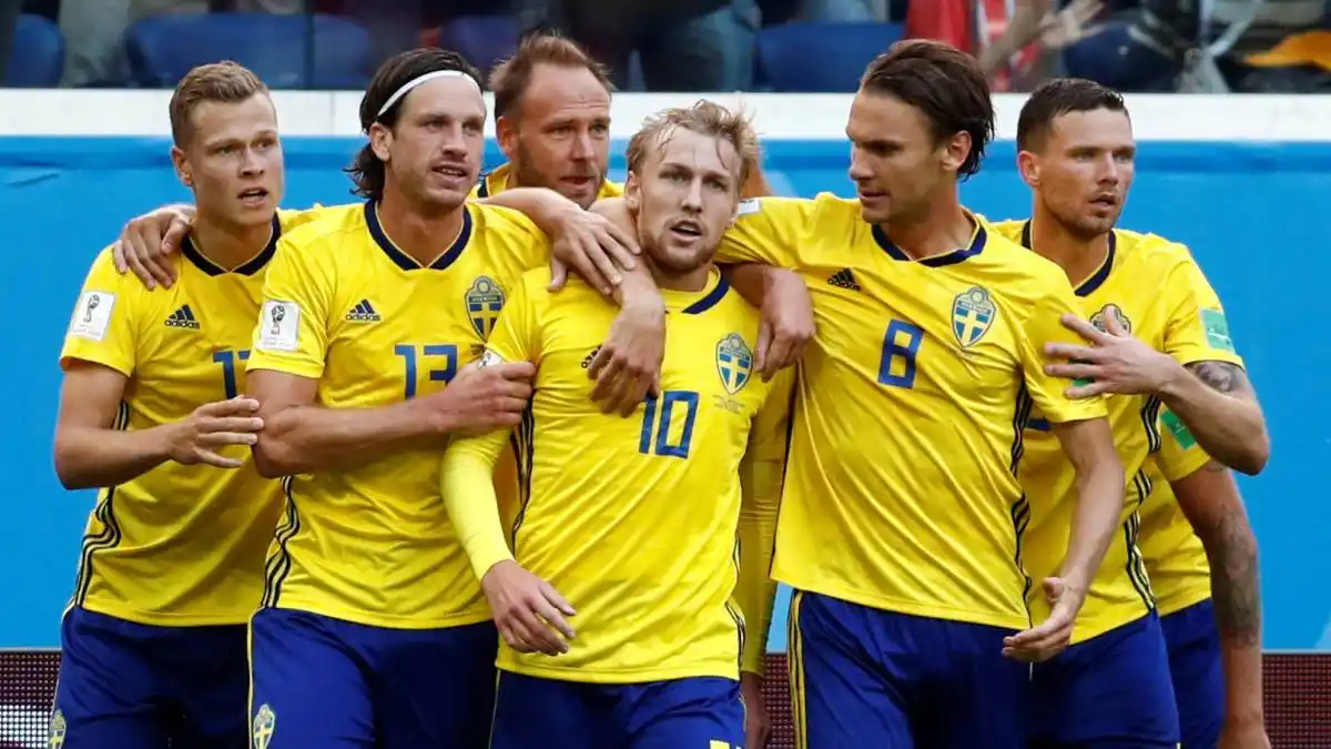 Suecia eliminó a Suiza y pasó a cuartos
