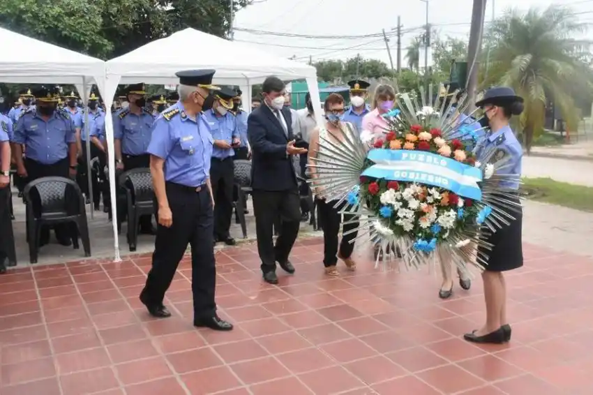 Recordaron al Subcomisario Eber Falcón en un nuevo aniversario de su fallecimiento