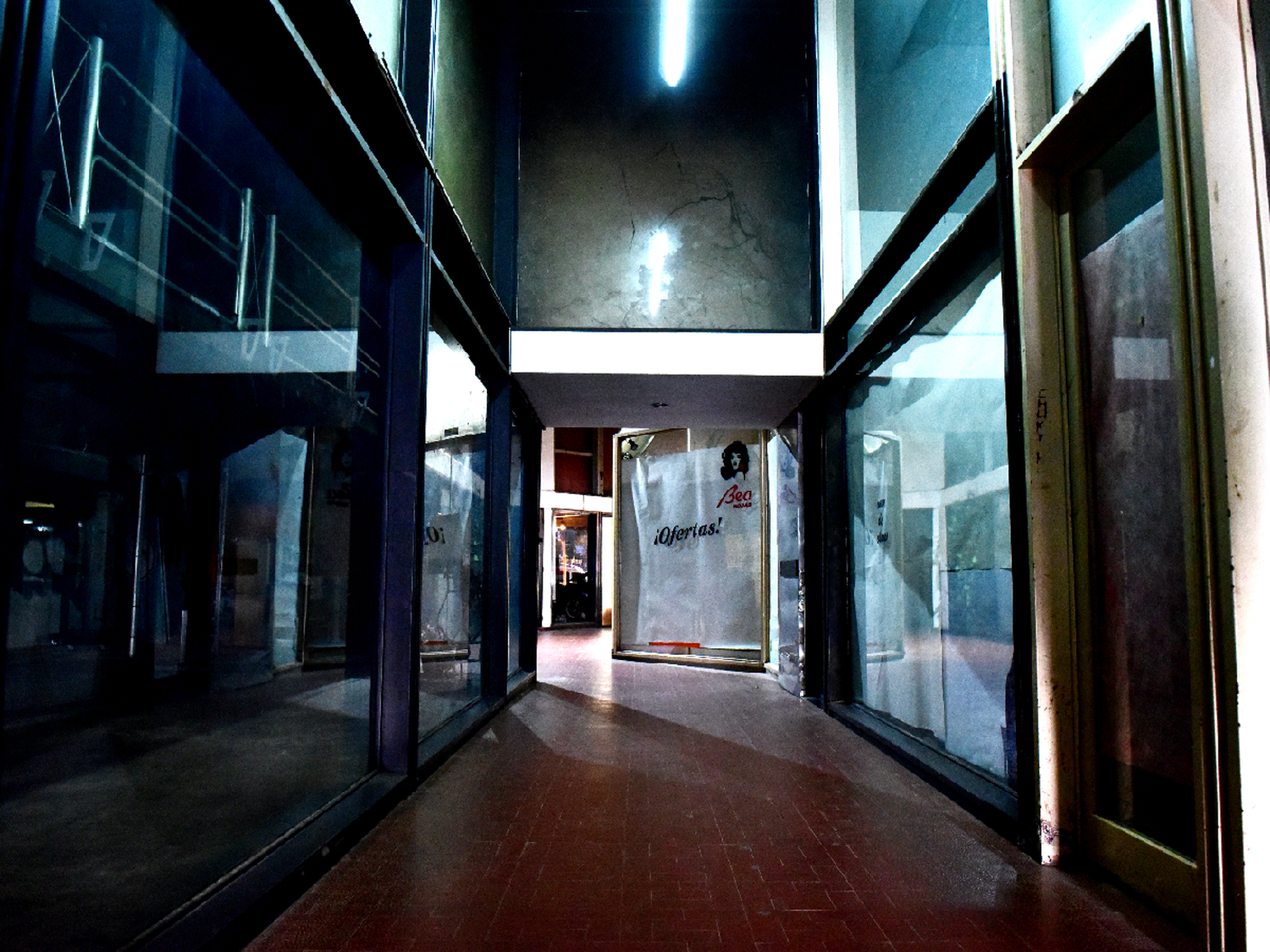 La pandemia dio el golpe de nocaut a las galerías comerciales del centro