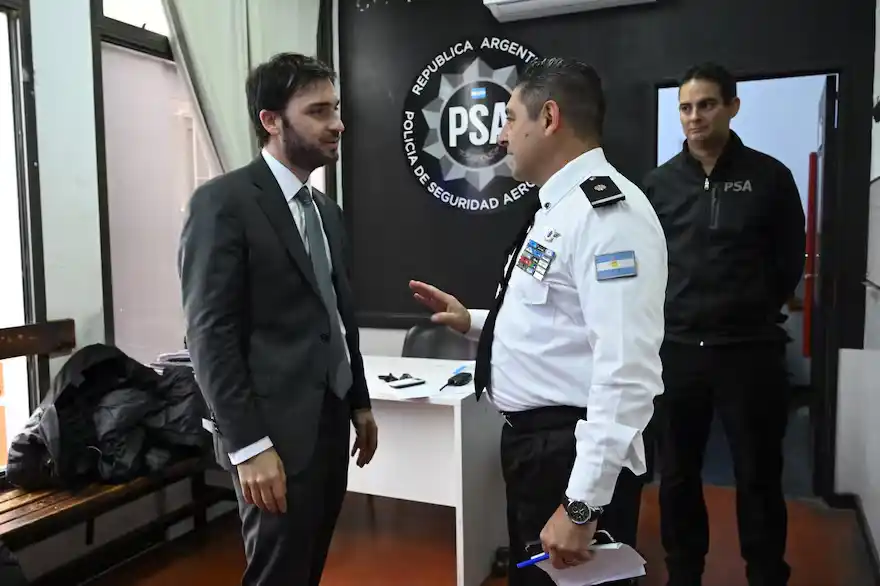 Ignacio Torres en el Aeroperto
