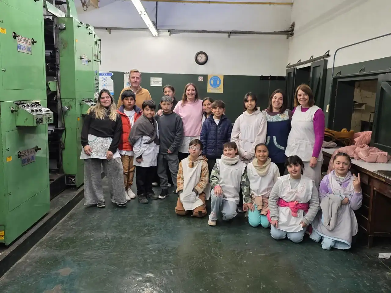 Alumnos y Alejandro