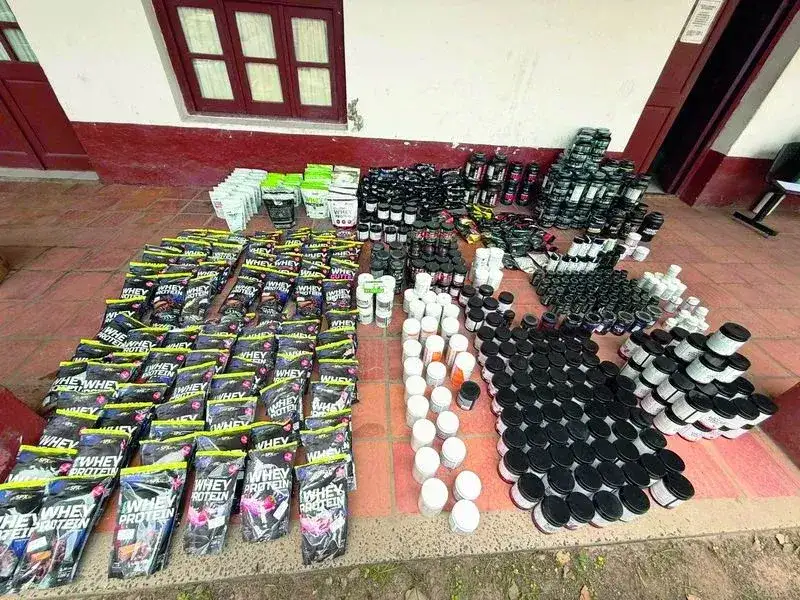 Gendarmería Nacional frenó el contrabando 
de suplementos deportivos hacia el Paraguay