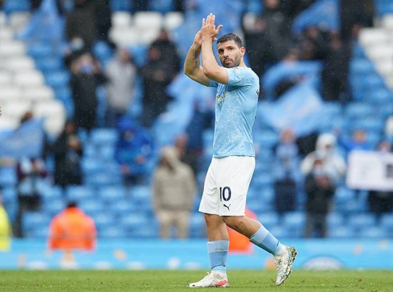 El �SKun⬝ Agüero, tras la despedida: �STerminar de esta manera no lo esperaba, estoy muy feliz⬝