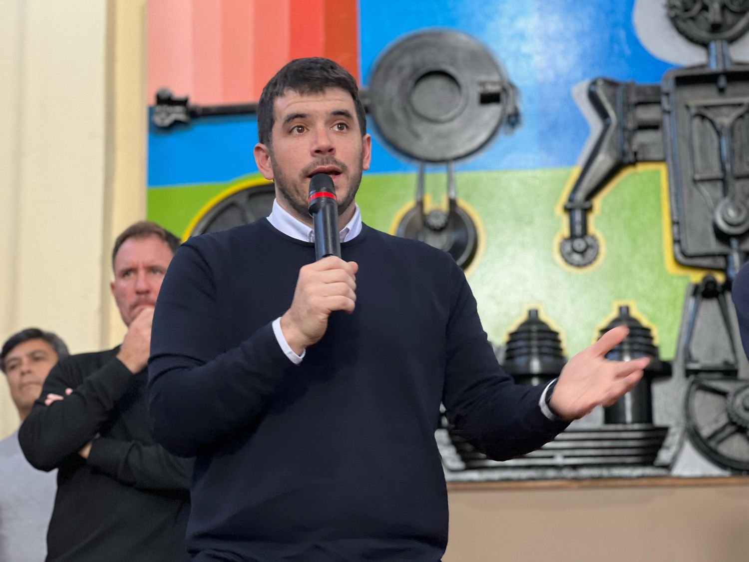 Chiarella, uno de los encargados de denunciar a los detenidos.