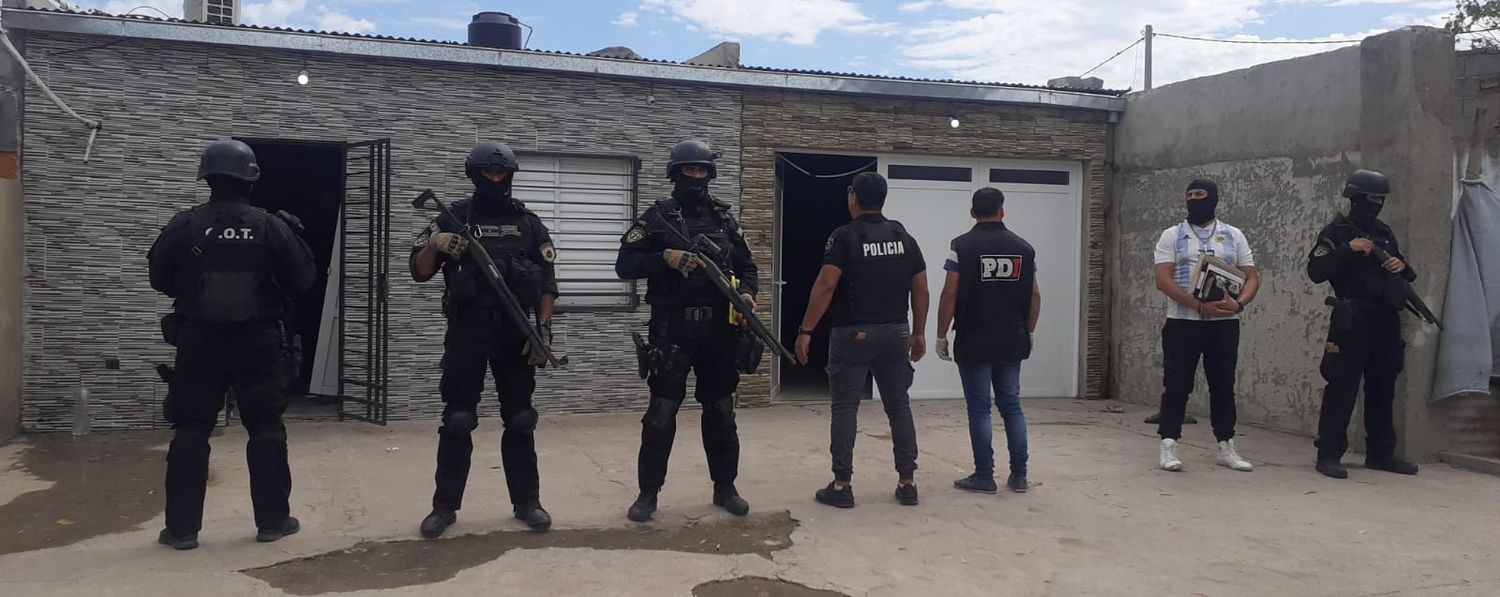 Allanamientos en Frontera: buscaban armas y sospechosos de ataques a tiro