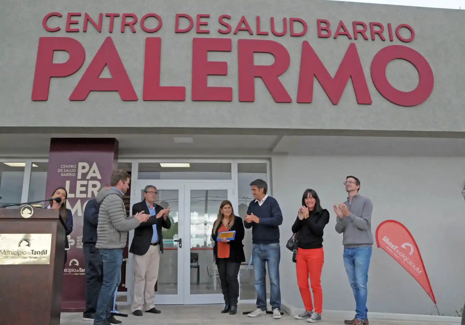Inauguraron el nuevo edificio del Centro de Salud del barrio Palermo
