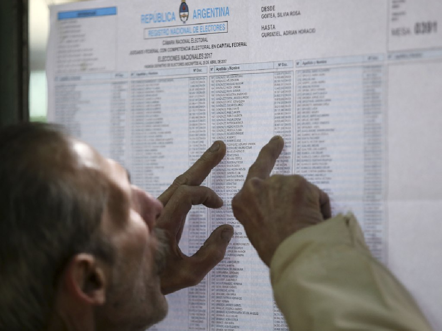 La Cámara Electoral habilitó la consulta provisoria del padrón de cara a los comicios de 2023