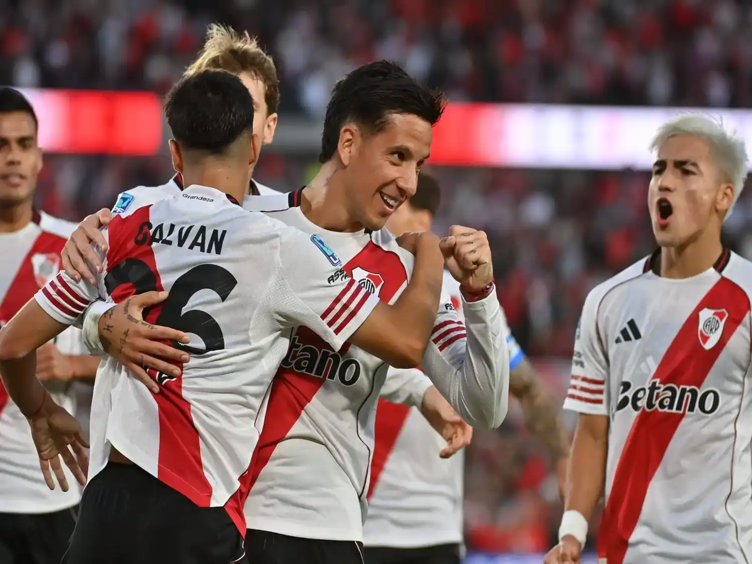 El Millonario visita a las 21:30 a Bragantino. Foto: TyC Sports