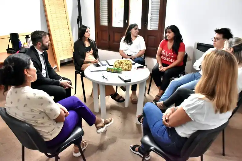 Francisco Azcué visitó las instalaciones de la Dirección de Gestión Preventiva