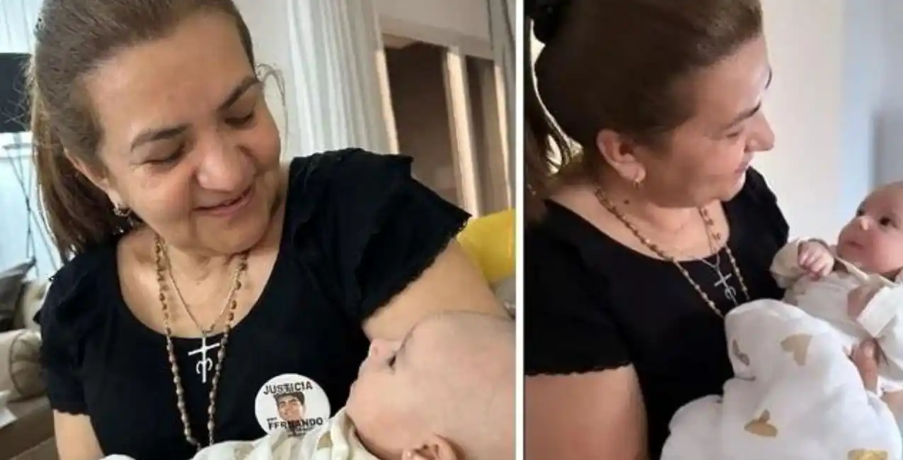 La emocionante foto de la mamá de Fernando Báez Sosa con la hija de Fernando Burlando