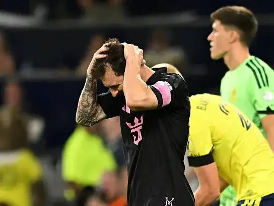 Messi falló su tercer penal consecutivo.