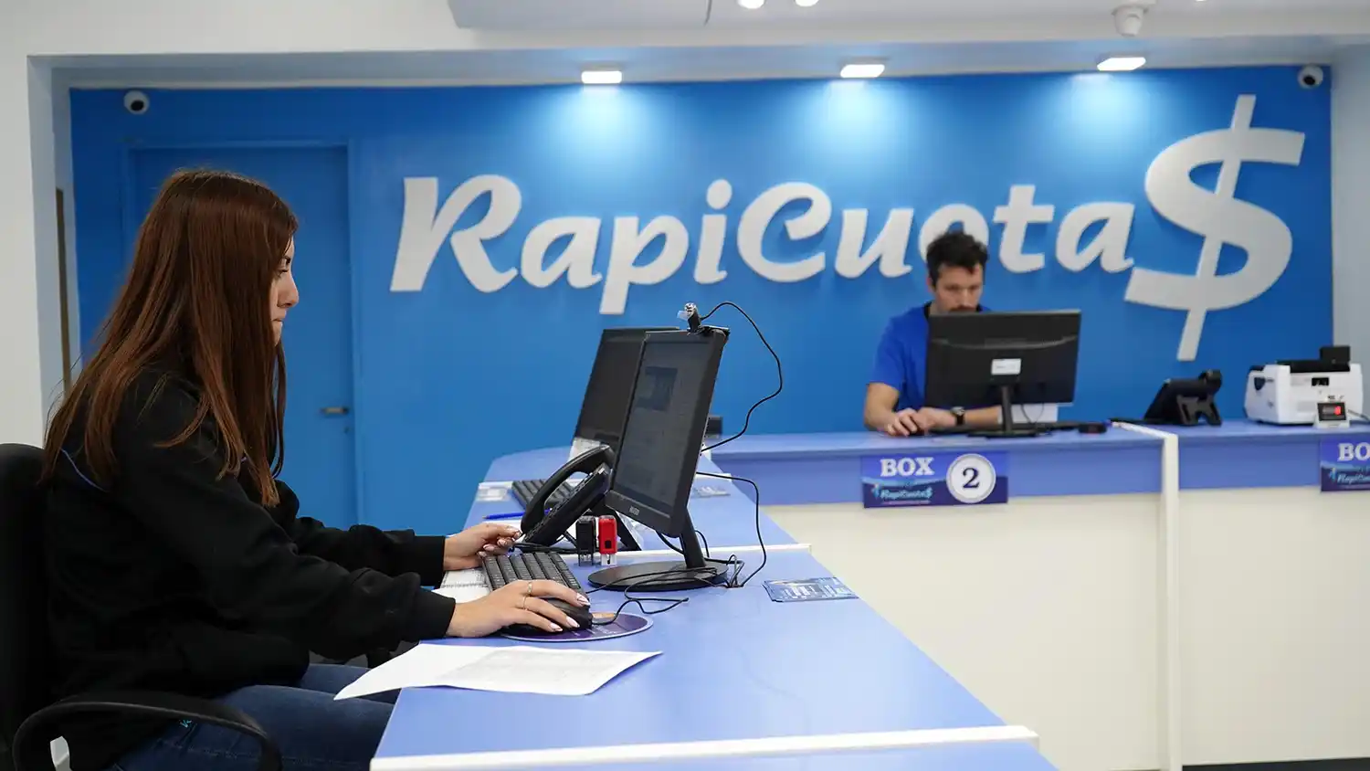 Rapicuotas. Abrió un local en Necochea, en calle 61 entre 62 y 64