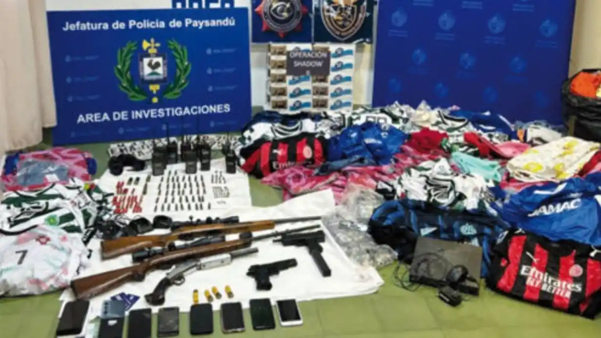 Cayó parte de una importante banda delictiva uruguaya que operaba a través de la frontera