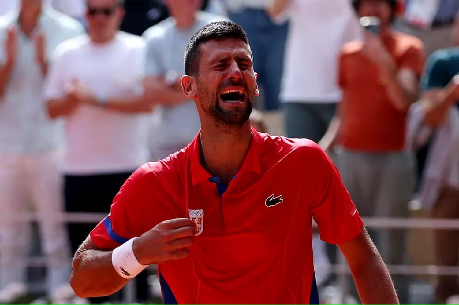 Djokovic rompió en llanto tras la consagración