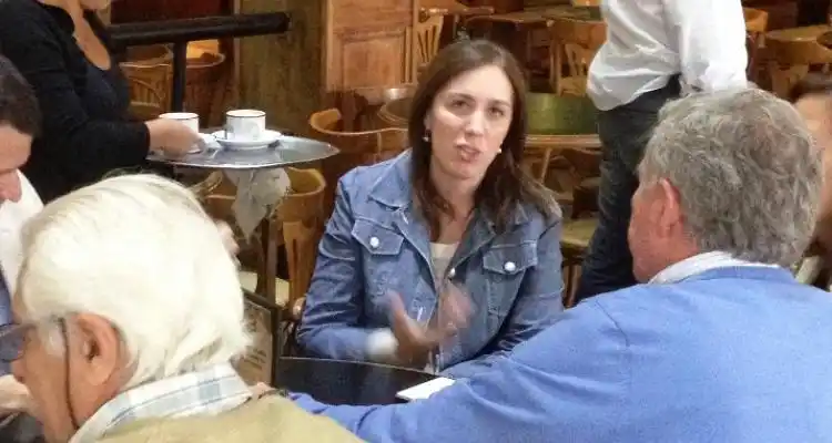 María Eugenia Vidal recorrió San Pedro junto a Sergio Rosa