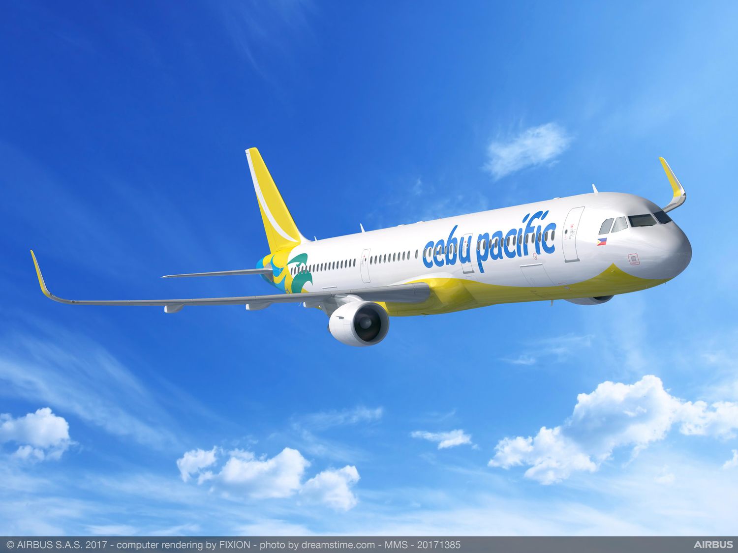 La low cost filipina Cebu Pacific incorporará siete nuevos A321