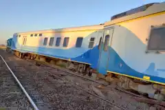 VIDEO: Descarriló un tren con más de 300 pasajeros en Olavarría