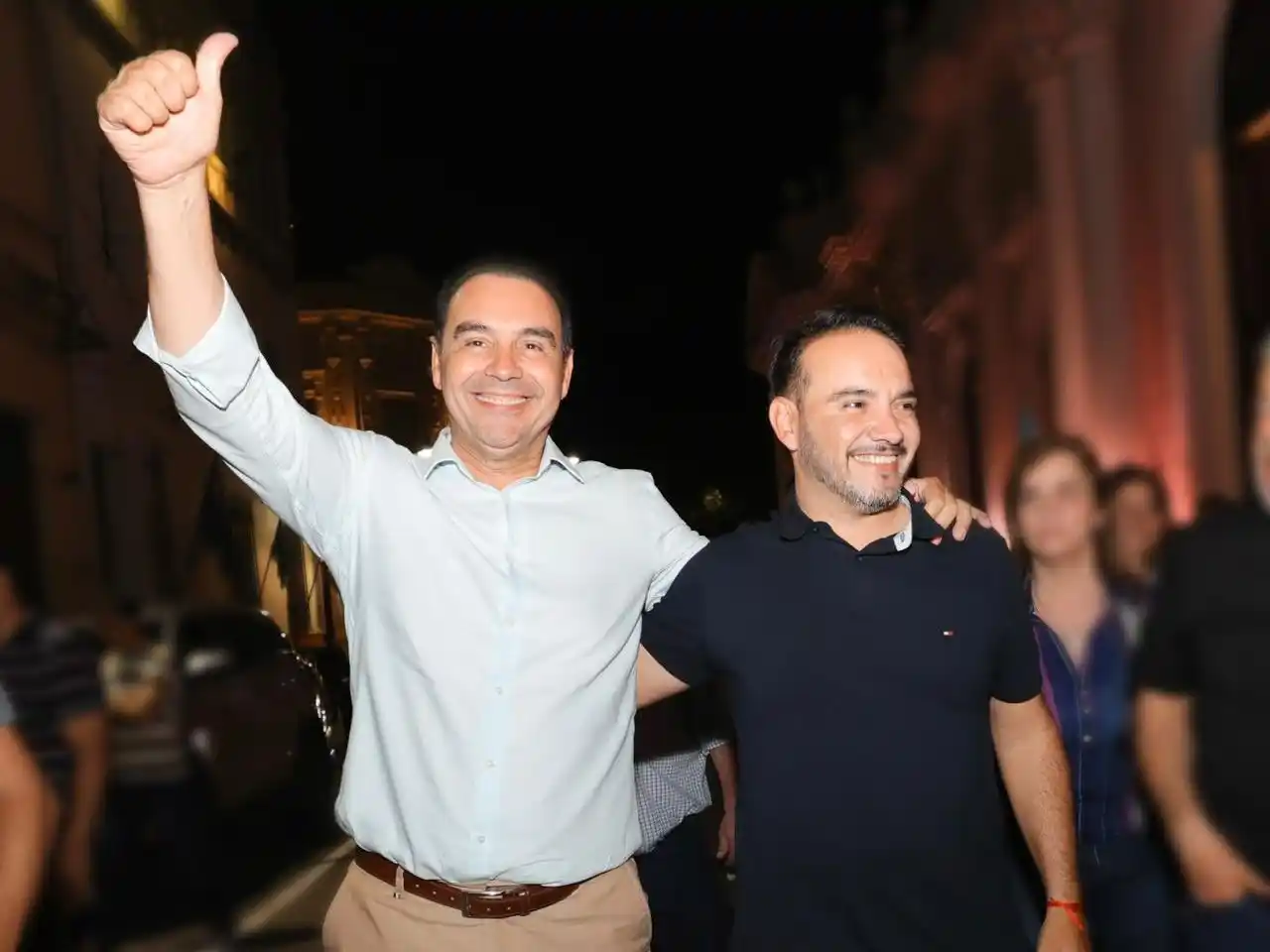 Los Valdes, el actual gobernador y el gobernador electo