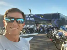 Ricardo "Pichi" Fariña correrá en unas horas el Mundial Ironman 70.3 de Marbella