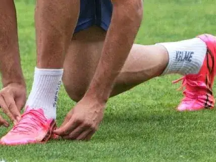 botines rosas
