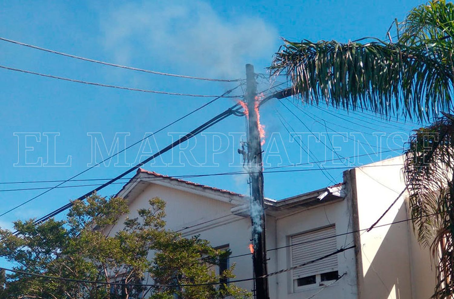 Incendio de cableado en Güemes: investigan si fue intencional