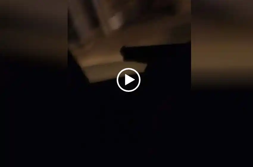 No solo balean casas, ahora también filman sus ataques: el video de una lluvia de disparos