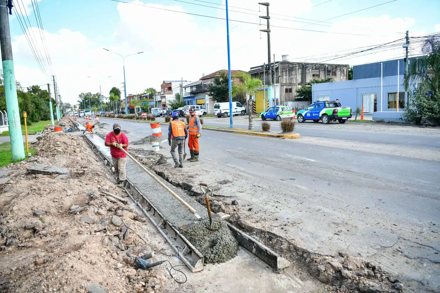 Escobar comienza con la segunda etapa de los trabajos de repavimentación de la Ruta 25 