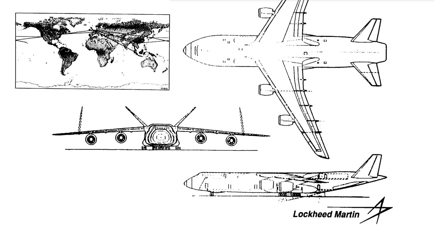 Un avión para 950 pasajeros: el proyecto de Lockheed Martin que no llegó a materializarse