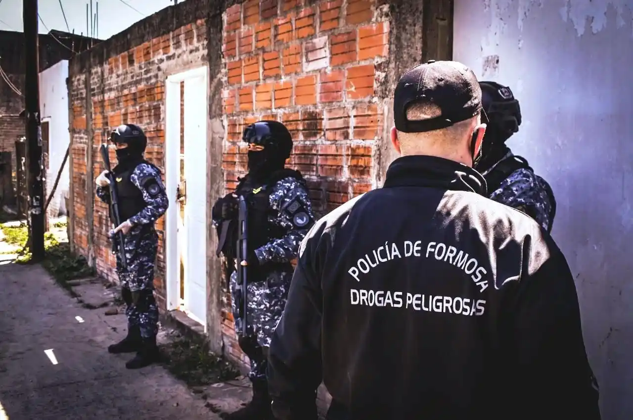 Múltiples allanamiento en Clorinda: desbaratan una banda narcocriminal