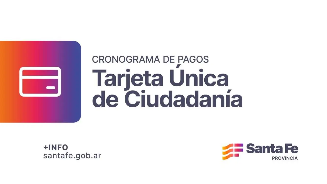 Provincia deposita los fondos de la Tarjeta Única de Ciudadanía