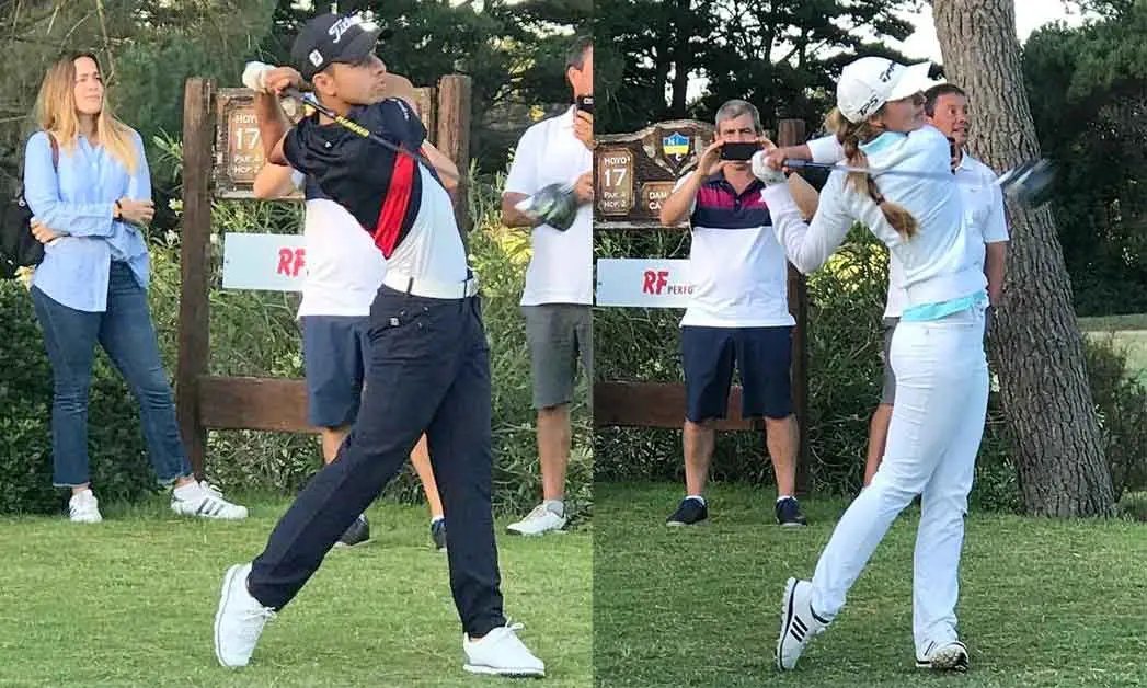 Notable marco en torneo de golf con profesionales y aficionados