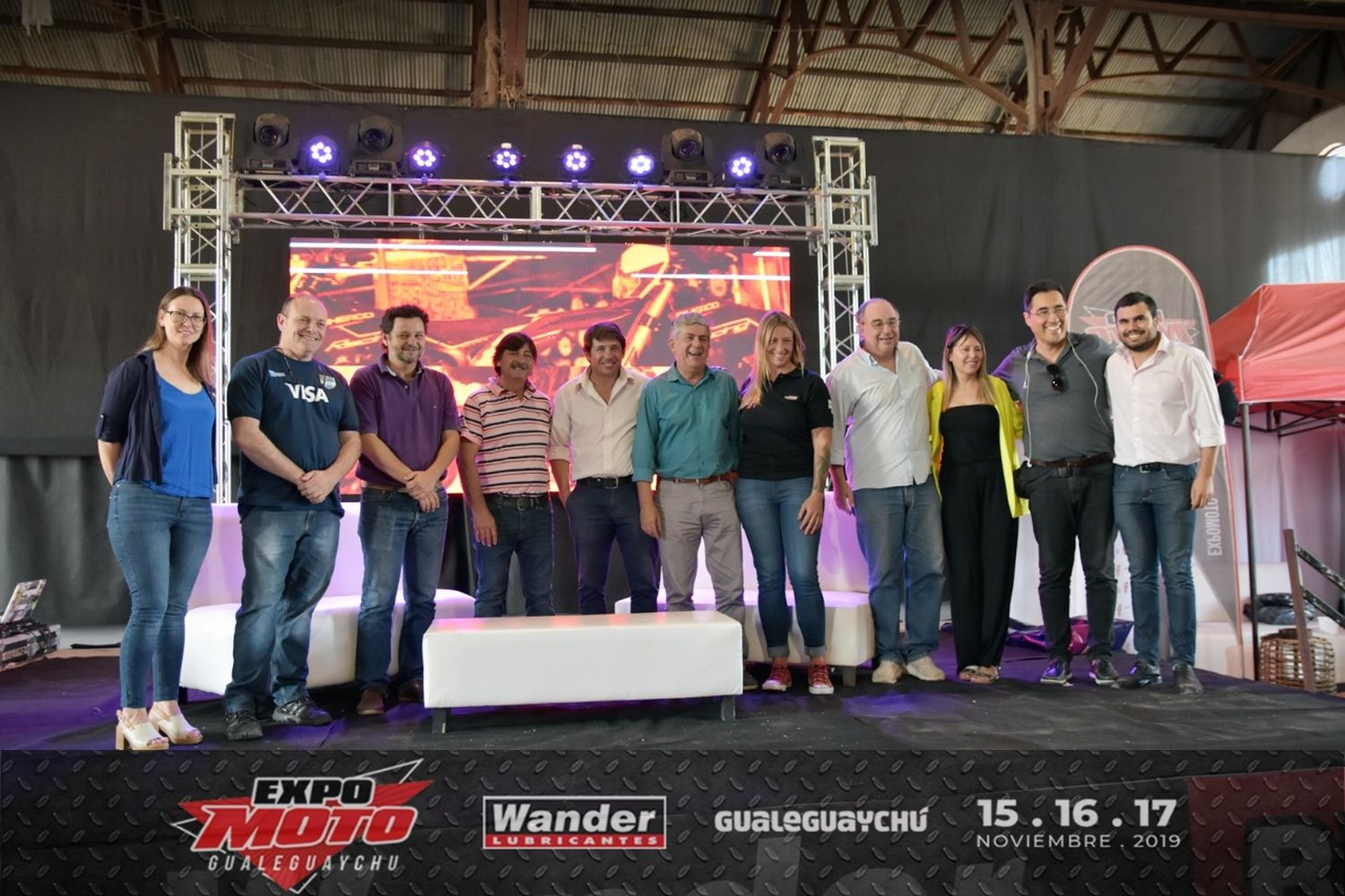 Con el apoyo de la Mesa de Integración Binacional, arrancó Expo Moto 2019