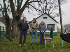 Homenaje "granjero" a los veterinarios "Paco" Domenech y Jorge Larghi