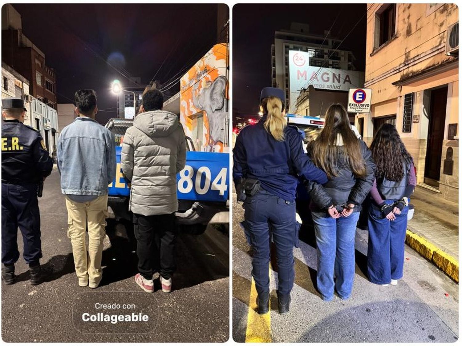 Demoran a personas que realizaban pintadas a favor de CFK en Paraná