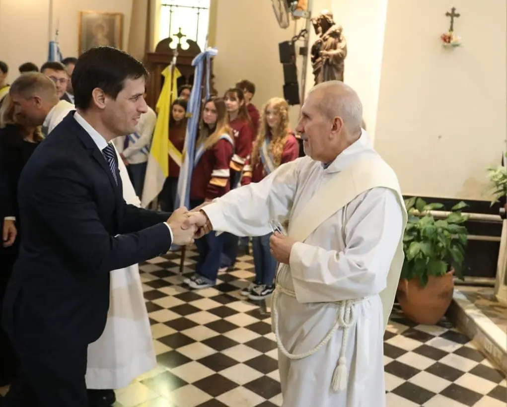 El intendente en el Te Deum