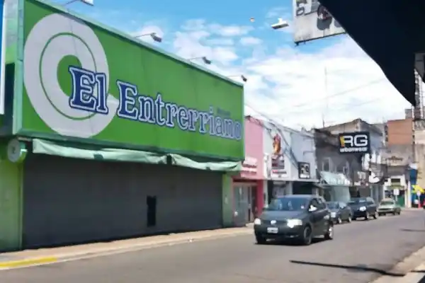 "Bazar El Entrerriano" debió cerrar su sucursal en la ciudad de Concordia