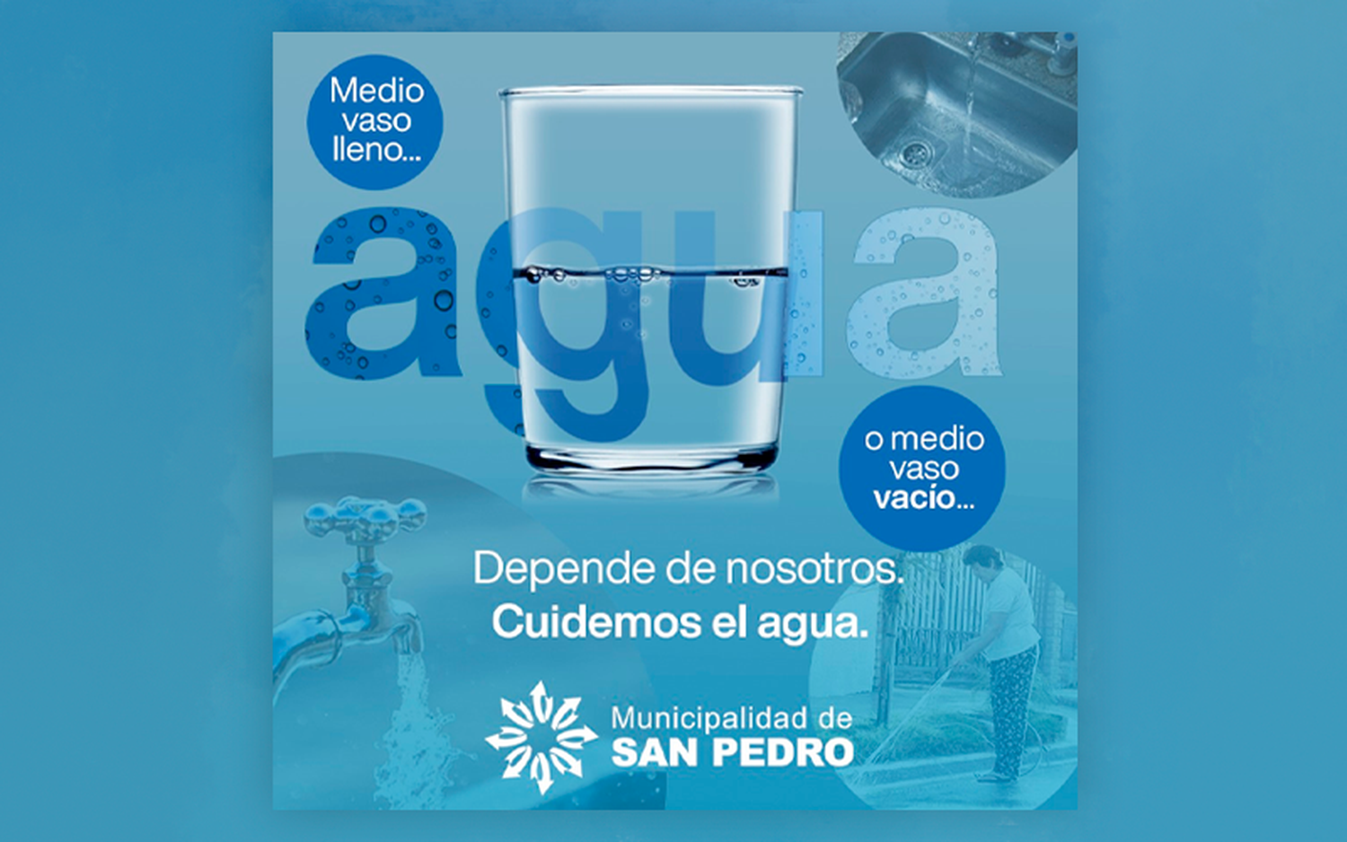 Ayudanos a cuidar el agua