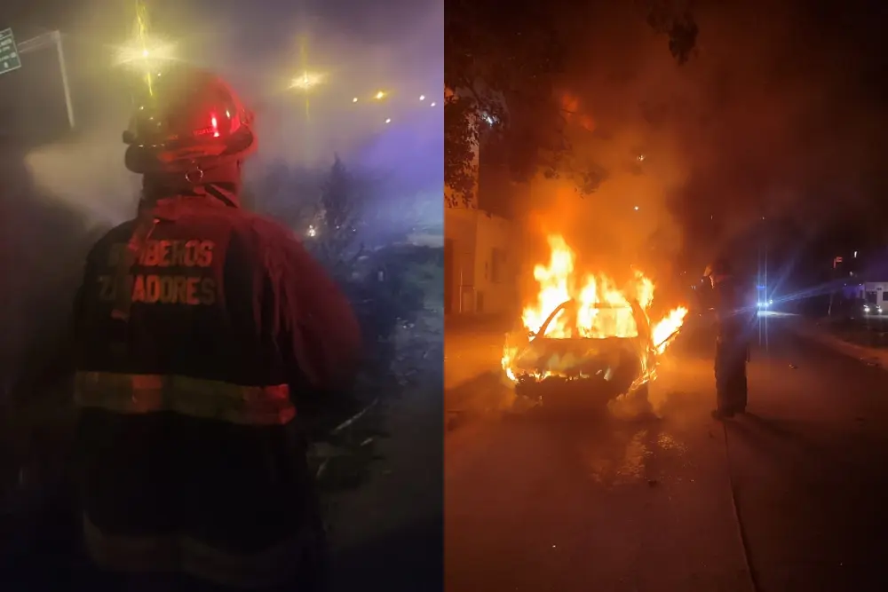 Incendios en distintos puntos de Rosario.