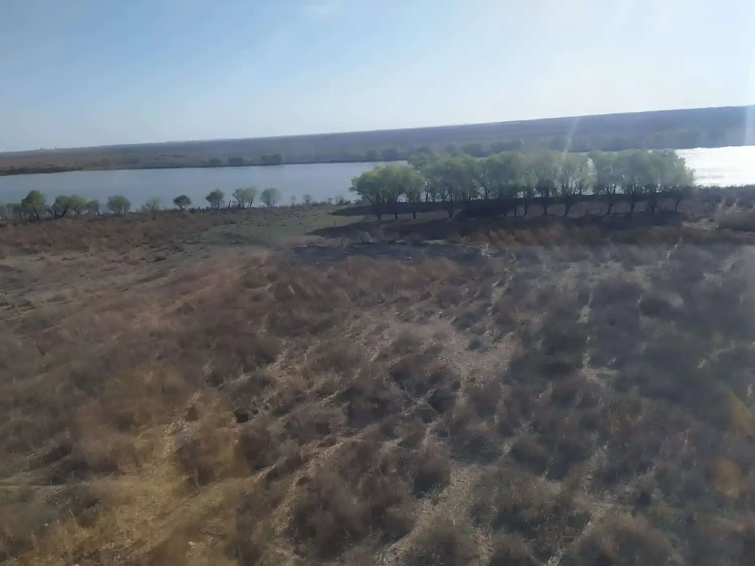 Graves problemas de sedimentación en islas debido a la bajante histórica