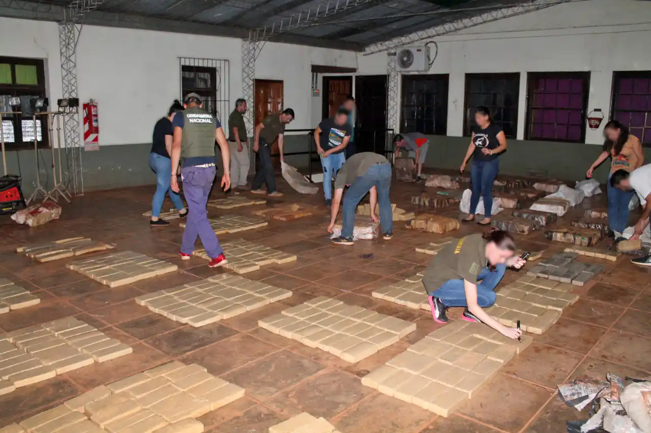 Importante secuestro de marihuana en Misiones