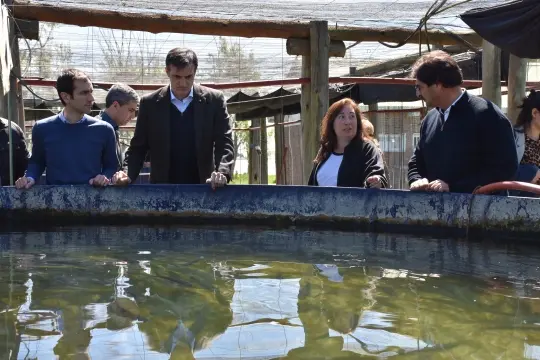 Sarquís y Bullrich visitaron Junín y dialogaron con productores rurales