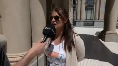 Reunión de vecinos y autoridades municipales y policiales por el estado de abandono del expoliclínico