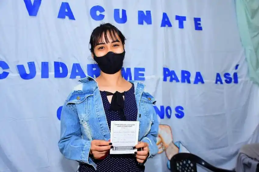 Se inmunizó a la población objetivo de El Colorado y otras localidades del interior