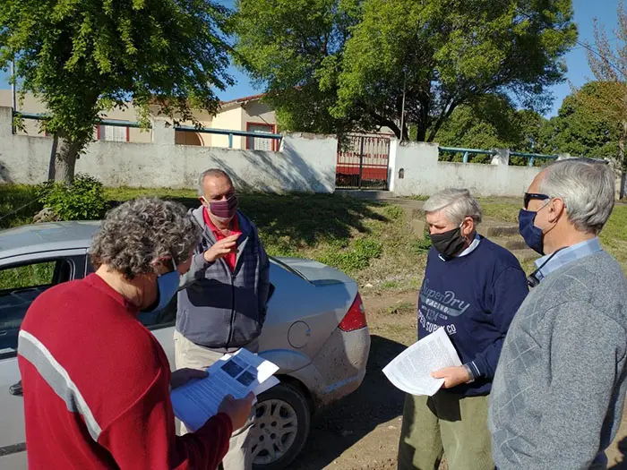 Interés en Ramón Santamarina por proyecto de separación de residuos