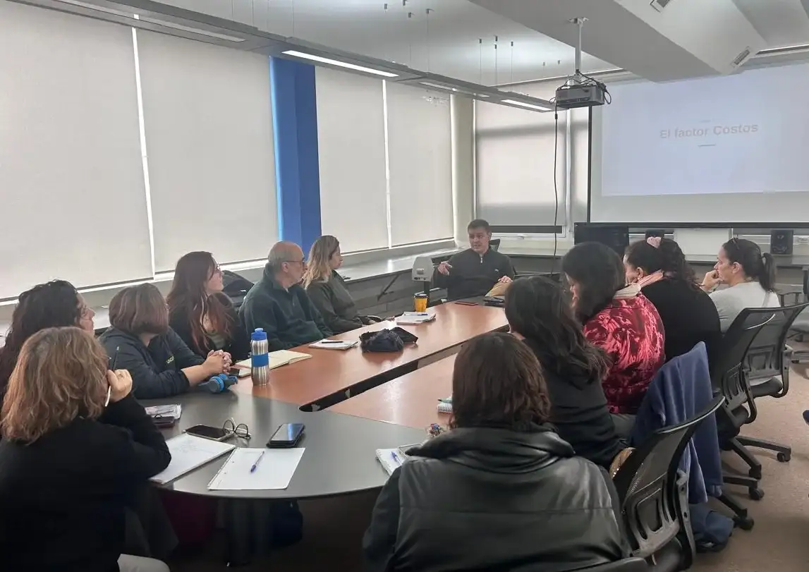 La capacitación presencial tuvo lugar en la Escuela de Talentos.