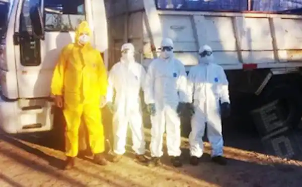 DENGUE: trabajo de fumigación en Calabacilla, Yuquerí Chico y Estancia Grande
