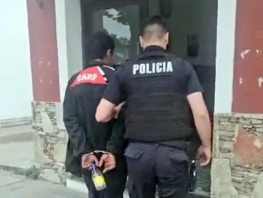 A disposición, de la Justicia, quedó el agresor